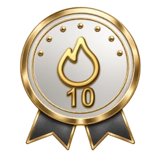 Insignia Racha de fuego de Piqo